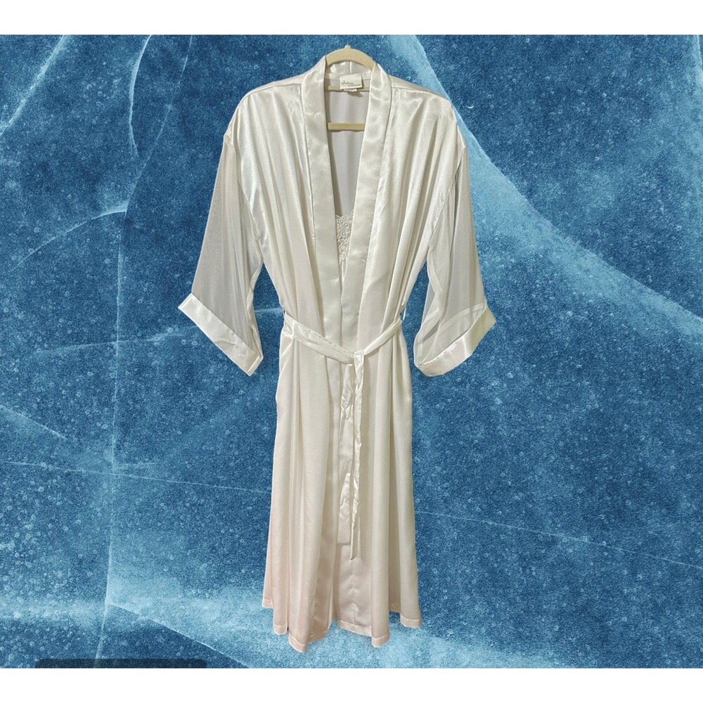 Intimo Amore Robe & Nightgown vintage L